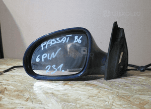 Lusterko lewe przód przednie vw passat B6 6 pin 7