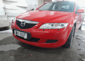 Mazda 6 02-07 Maska lampa zderzak pas atrapa w kolor SU 3