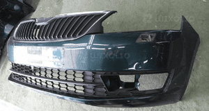 Skoda rapid idealny zderzak przedni 3