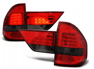 Lampy DIODOWE BMW X3 E83 04-06R LED RED-SMOKE