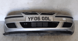 Zderzak przód przedni opel corsa c lift fl Z157 srebrna 1