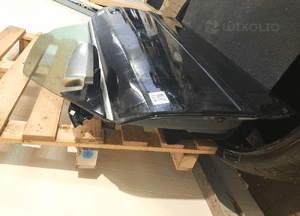 Drzwi przód przednie lewe  do audi A4 B7 cabrio cc LY9B czarny 4