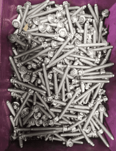 Śrubka z podkładką M6X50-8.8 BMW 9907337 2szt 2