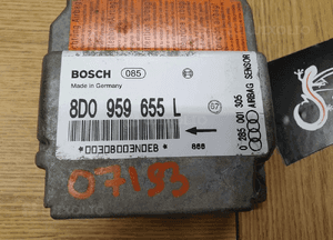 Modul 8D0959655L 0285001305 Sterownik Sensor Air Bag Poduszek Audi A4 B5 VW Passat B5 2