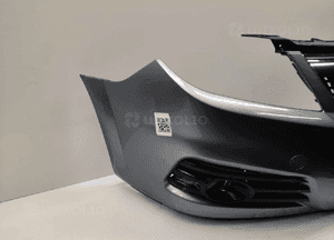 Zderzak przód przedni opel vectra c lift fl Z163 szary halogeny 6