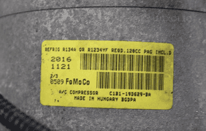 FORD FIESTA 1.0 ECOBOOST kompresor klimatyzacji C1B119D629-BA 5