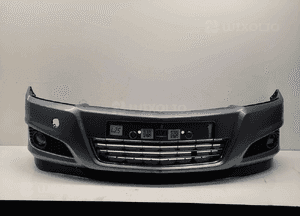 Zderzak przód przedni opel astra h 3 iii lift fl Z163 szary halogeny 1