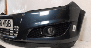* ZDERZAK PRZÓD PRZEDNI DO OPEL ASTRA H 3 III LIFT FL HALOGENY Z168 SZARY GRAFITOWY 2