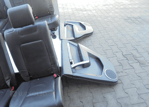 Fotele siedzenia skóra 7 osób chevrolet captiva 4