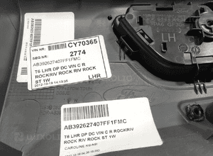 Tapicerka boczek drzwi lewy tył ford ranger iv v 2012-2018 6