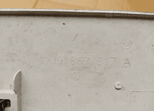 Listwa osłona podsufitki tył VW Golf IV 4 Kombi 1J9867617A 5