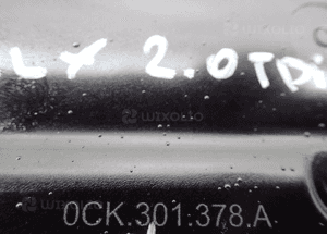 Plastiki skrzyni biegów 301378A qlx 2,0 tdi radom 2