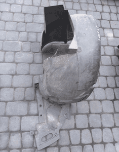 Peugeot 1007 nadkole przod przednie lewe 1