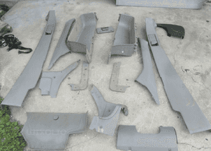 Mercedes Sprinter 906 crafter słupek osłona plastik słonecznik podsufitka 3