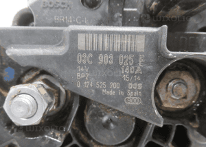 ALTERNATOR SKODA SEAT AUDI VW CADDY 3 III LIFT 1.2 TSI 105 KM 7