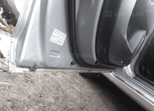 Mazda 3 BK 03-09 drzwi lewy przód tył  sedan szyba tył tylne lewe w kolor 27B szyba lampa 8