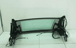 Szyba tylna dach słupek siłowniki kpl mercedes SL500 SL350 sl R230 1