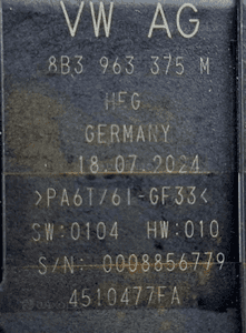 Audi OE Zawór elektromagnetyczny obwodu płynu chłodzącego 8B3963375M 6