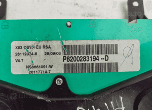 Licznik zegary trafic vivaro 2.0 dci P8200283194-D 3