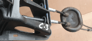 Wybierak lewarek biegów linki Citroen C3 9686342480 7