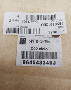 Podsufitka  solardach peugeot 407 sw solardach 96454334bj 2