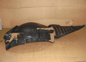 Nadkole prawy przod peugeot 607 9641584680D