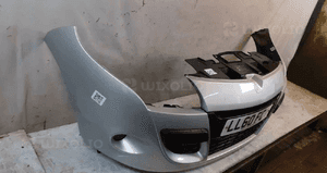 Zderzak przód przedni renault megane 3 iii coupe halogeny TED69 srebrny 4