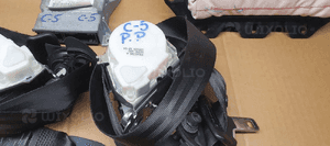 Konsola poduszki pasy AIRBAG  sensor zestaw naprawczy Citroen C5 III 5