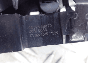 PEUGEOT 508 I PANEL PRZYCISK SZYBY PRAWY PRZÓD 98026388ZD RADOM 3