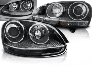 Lampy Reflektory DO VW GOLF V 5 OD 2003 DO 2008 Roku GTI LOOK H7 2