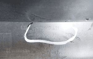 Vw ID.3 ID3 2019- zderzak tył tylny 10A807421 10