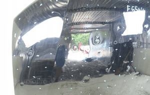 Mitsubishi outlander ii lift 2010- maska pokrywa silnika 4