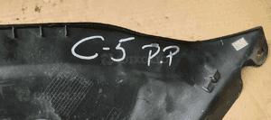 Osłona nakładka zaślepka lampy prawy przód przednia prawa Citroen C5 III 9683627077 5