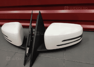 Mercedes c-klasa W204 lift lusterko prawe 16 pin 8+8 kolor 149 oryginał 3