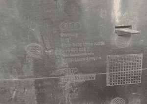 Kratka zderzaka przód przednia prawa audi A4 B9 8W0807682R 15- 3