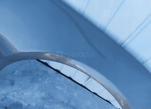 Jaguar xf błotnik prawy przód przedni slizg 6