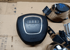 Poduszka konsoli kierowcy poduszki pasy sensor napinacze AIRBAG zestaw naprawczy Audi A6 C6 5