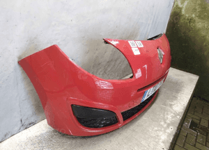 Zderzak przód przedni renault twingo 2 ii OV727 czerwony 4