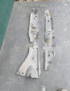 Osłona 8E0825209C 8E0825210B Plastik Podwozia Podłogi Prawa Lewa Audi A4 B6 B7 Sedan Kombi 6