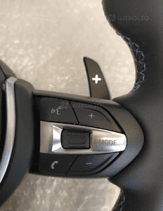 Bmw M2 M3 M4 F10 F11 F30 F20 F21 F15 F16 kierownica multifunkcyjna poduszka airbag łopatki niebiesko czerwona nić nowa oryginał 8