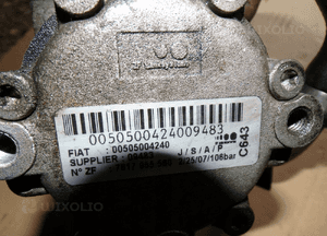 Alfa romeo 159 1.9 16V jtdm pompa wspomagania 505004240 2