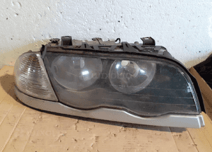 Lampa przód przednia prawa bmw E46 oryginał wysyłka! 1