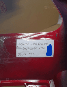 HONDA CBR 600 rr 2007 - 2011 pc40 ogon owiewka tył zadupek 3