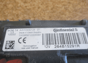 Moduł komfortu bcm renault clio iv 284B15291R 2