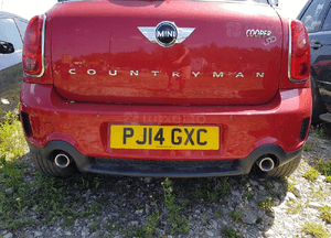 Mini countryman s cooper zderzak tyl kompletny w kolor 2
