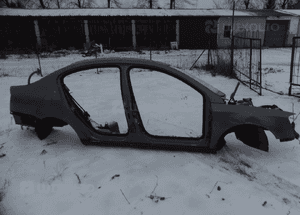 Poszycie prawe próg słupek vw passat B6 05-11R k.l LA7T 1