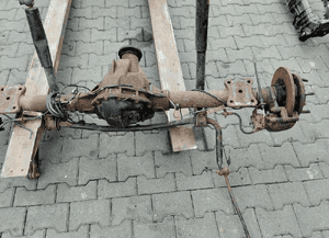 Oś belka zawieszenie most tył tylne ford transit MK7 rwd tył tylny napęd 4