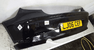 Zderzak tył tylny do bmw i 1 E87 schwarz 2 ii  czarny 4