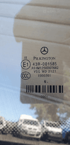 Szyba czołowa przód antena Mercedes A-Klasa W169 AS1 05r 4