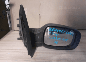 Lusterko prawe renault clio 3 7PIN czarny mat 2